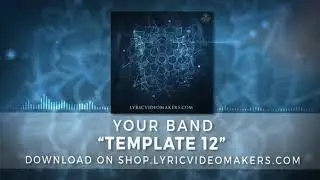 #012 Lost Crosses - Visualizer for Melodic Hardcore / Metal Bands [After Effects Template Download]
