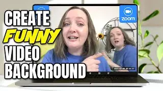 Create Virtual Video Background Loop for ZOOM