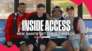 INSIDE ACCESS: Saints Debutants Receive Guernseys