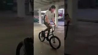 Big foot jam tail whip #bmx #180 #odyssey #bmxstreet #footjam #footjamtailwhip