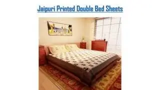 Single, Double Designer Bed Sheets available online at lowest price