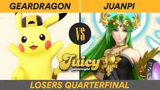 Juicy Monthly (04/2023) | Losers Quarterfinal - Geardragon (Pikachu) vs. Juanpi (Palutena)