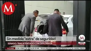 Senado, sin medidas 'extra' de seguridad tras ataque