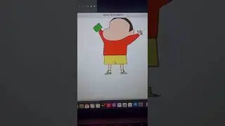 shinchan drawing using python code 
