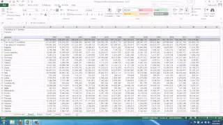 How to Keep the Title Row from Scrolling in Excel 2013