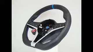 Custom Steering Wheels EU👉 ALFA ROMEO Stelvio Giulia Quadrifoglio Flat bottom Sport steering wheel