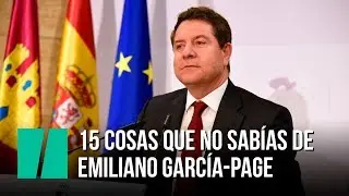 15 cosas que no sabías de García-Page