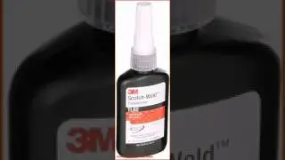 3M Scotch-Weld Threadlocker TL62 Red, 1.69 fl oz50 mL Bottle (Pack of 1)