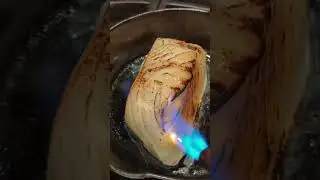 Searing Sous Vide Halibut with a Blowtorch