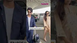Shahid Kapoor with his queen Mira Kapoor &mdash; pure love 🤍#shahidkapoor #buzzzookascrolls