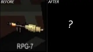 BLOCKADE 3D - RPG 7 BEFORE / AFTER