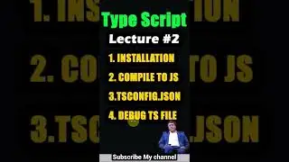 Typescript Installation |Compilation | tsconfig.json | debug typescript