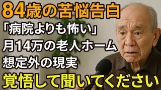 84歳男性苦悩。「5年前に戻りたい」月14万円の老人ホームはまるで監獄だった。人生の終わりを踏みにじられ、想定外の老後を迎えることになった真実を告白【60代以上の方へ⧸老後の幸せ⧸シニア】
