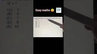 Easy maths 😊 #maths #viralvideo #trending #shorts #hsmath