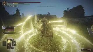 Elden Ring Killing a Revenant with Lord's Heal