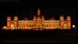 Mysore Palace At Night