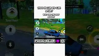 1 vs 4 car spray BGmi  4.2 update #pagalkilleryt #bgmi #gsming