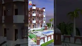 P518 Heritage House Design With Different Options #heritage #elevation #3d