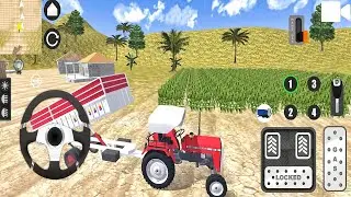 Mahindra 575 Tractor Driving 3D Indian Tractor Simulator Game! Tractor Games 2025 Android Gameplay