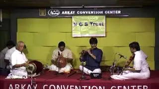 Carnatic Flute - J A Jayant - Navaragamalika Varnam - Flute Mali day Concert