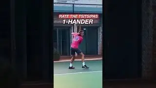 Rate the Tsitsipas One-Handed Backhand