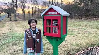 Koko Donates to a Little Free Library!