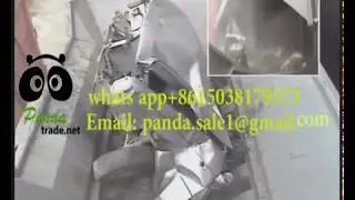 waste car shell crushing line / car scrap processing line
