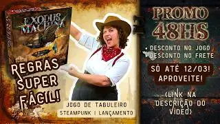 COMO JOGAR Exodus Machina  #boardgames #steampunk #games #tutorial | Pra Quem Gosta