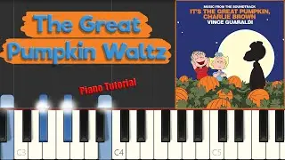 Vince Guaraldi - The Great Pumpkin Waltz (~sheets and backing tracks in description~)