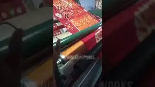 WOOLEN FELT CALENDERING - SAREE, VESTI,SILK FABRIC FINISHG MACHINE