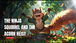The Ninja Squirrel and the Acorn Heist: Action Kids Story