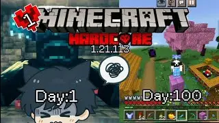 T&ocirc;i t&oacute;m tắm 100 ng&agrave;y sinh tồn Minecraft PE 1.21.113 sinh tồn si&ecirc;u kh&oacute; 🔥