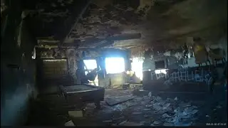 exploring abandoned bar in rural california