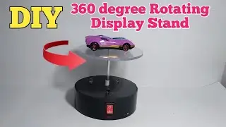 How to make rotating display stand at home, Part 1