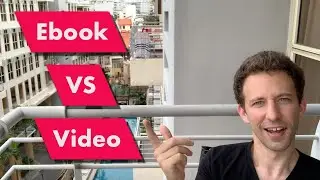 Ebook vs Video pour formation en ligne QUE CHOISIR?