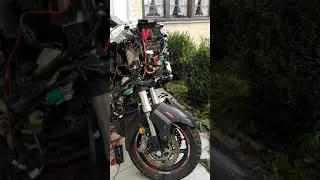 This is how it looks like The Kymco Ak550 when it's dismantled Switzerland