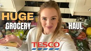 HUGE TESCO GROCERY HAUL 🛒 CLUBCARD OFFERS | LOW CALORIE FINDS | Thrupp Family Ventures