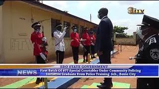 877 Special Constables graduates from Police Training School in Benin
