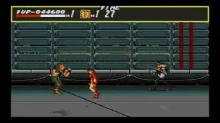 Streets of Rage 1 gameplay- Blaze - Thigh action