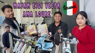 My new vespa 🥰