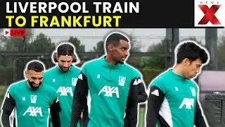 Liverpool Team Trains LIVE: Liverpool Board Train as Eintracht Frankfurt Showdown Approaches | NewsX