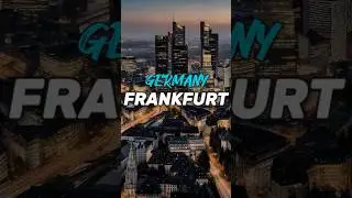 Frankfurt in 40 Seconds: Germany&rsquo;s Future & Past in One City 🌆 #frankfurt