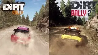 NEW Dirt Rally 2.0/Dirt Rally 1 Greece Direct Graphics Comparison (PS4)