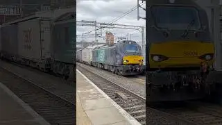 The Tesco train (class 68) at Harrow and Wealdstone #trains #railway