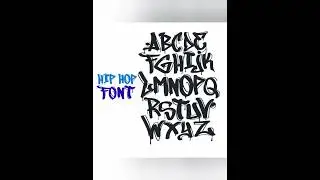 топ шрифтов для твоих графити