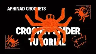 🕷️ How to Crochet a Spider | Easy Halloween Crochet Tutorial 🎃
