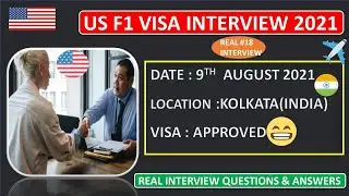 F1 STUDENT VISA INTERVIEW EXPERIENCE 2021 | F1 VISA INTERVIEW QUESTIONS ANSWER USA | USA  VISA ||