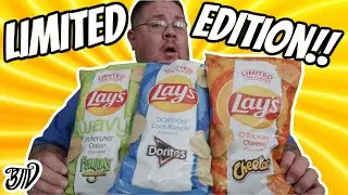 Lay's 2021 Flavor Swap || Taste Test Tuesday