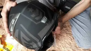 Обзор на шлем Airoh aviator с AliExpress