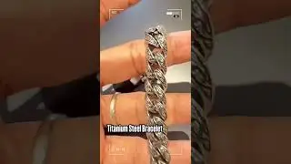 Titanium Steel Bracelets by The Men Thing